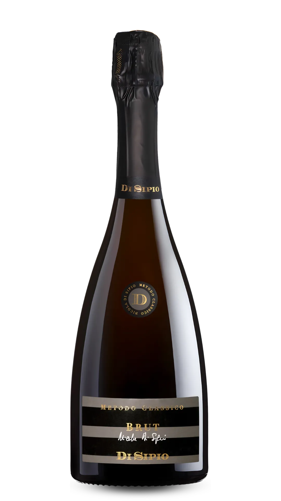 Bottiglia Metodo Classico Brut della collezione Internazionale - Cantina Di Sipio