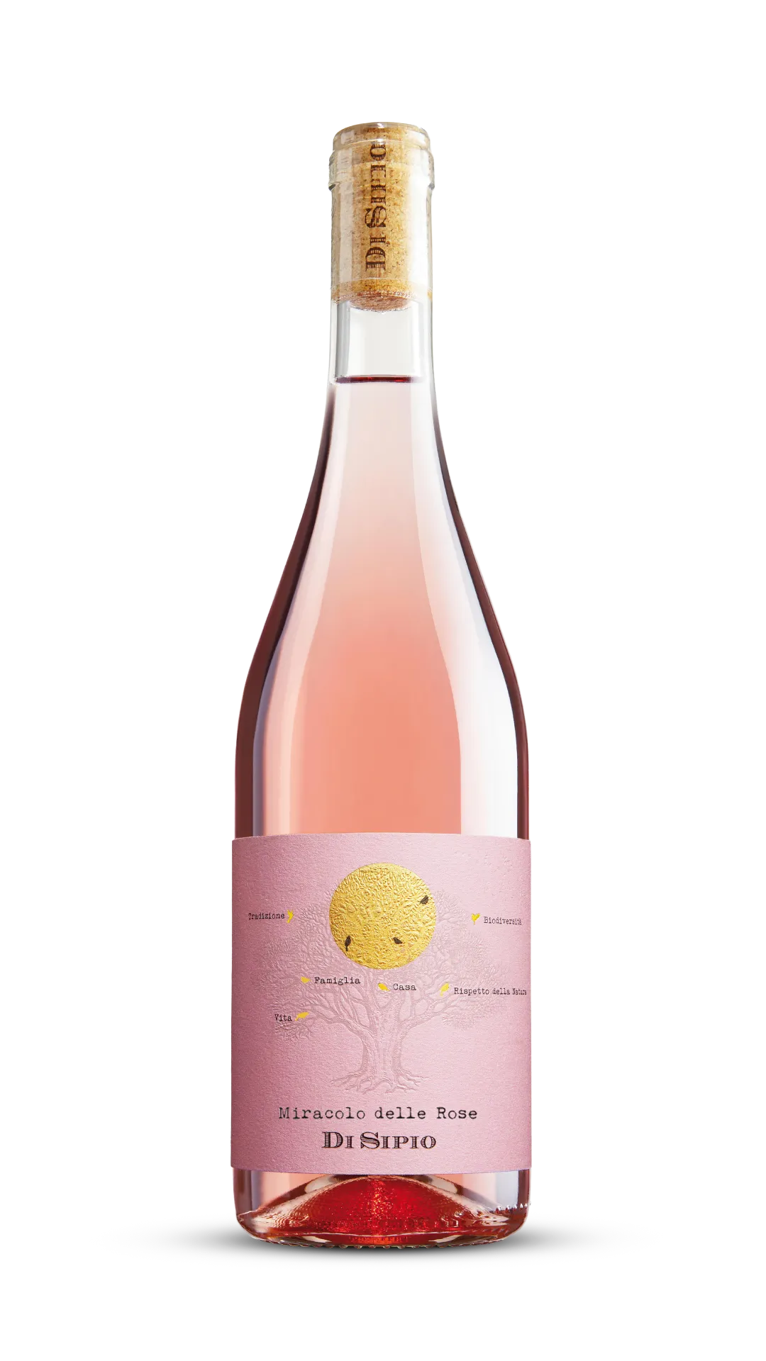 Bottiglia Miracolo delle rose della collezione Internazionale - Cantina Di Sipio