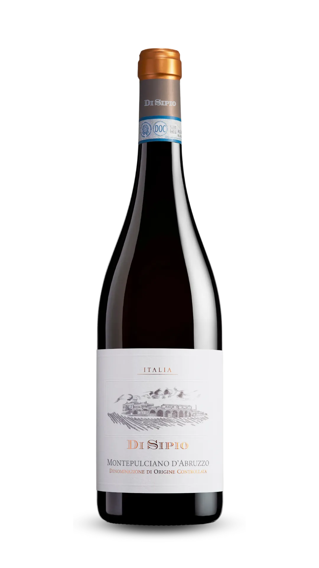 Bottiglia Montepulciano della collezione Abruzzo - Cantina Di Sipio